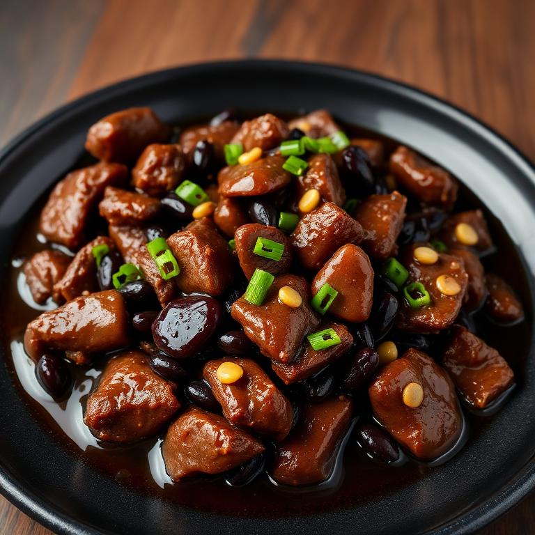 Beef with Black Bean Sauce