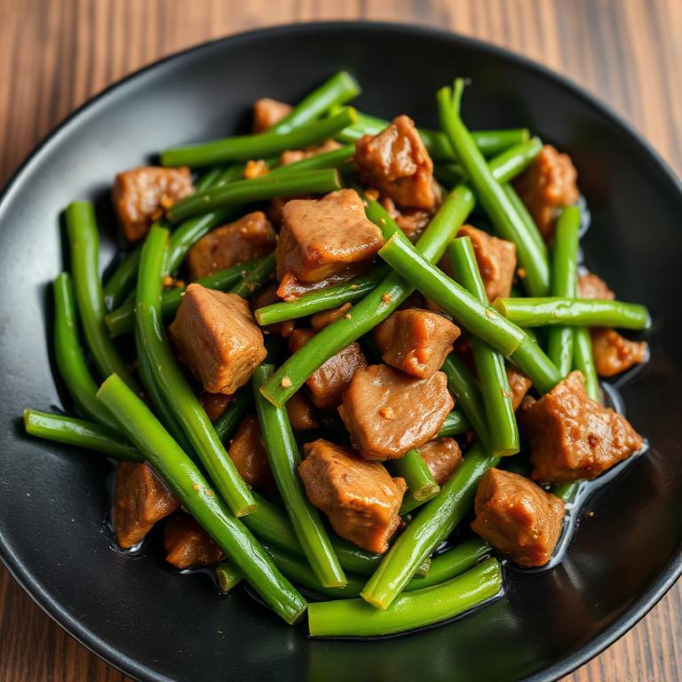Beef with Green Beans
