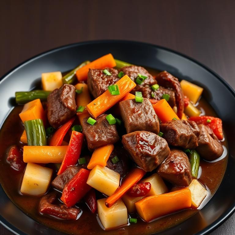 Beef with Mixed Vegetables