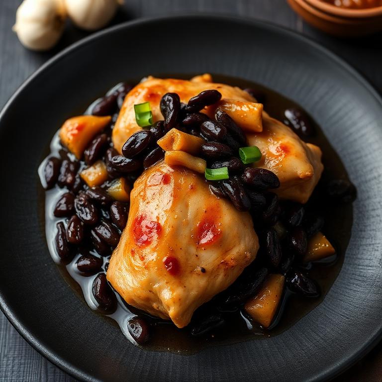 Chicken with Black Bean Sauce