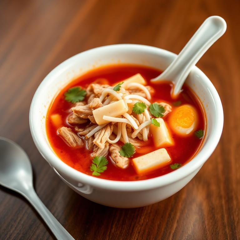 Chicken Hot and Sour Soup