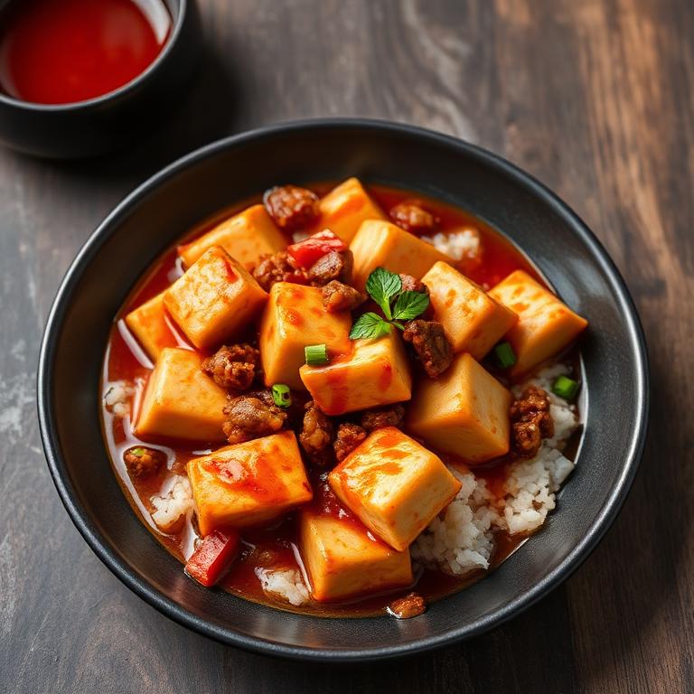 Chicken Ma Po Tofu