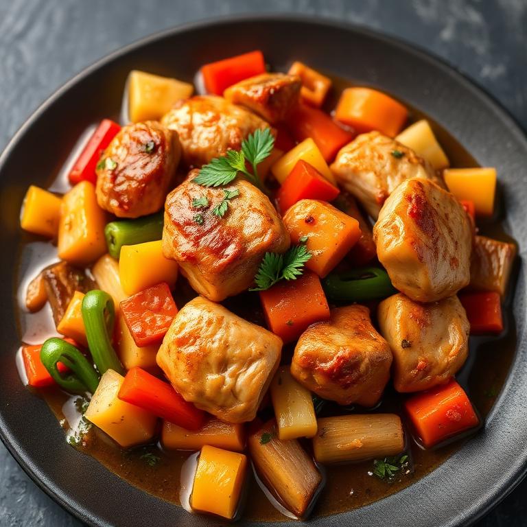 Chicken with Mixed Vegetables