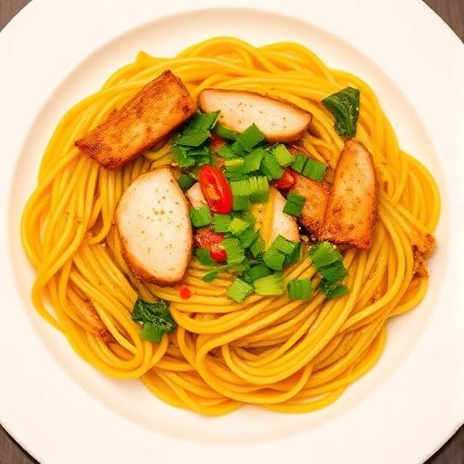 Chicken Singapore Noodles
