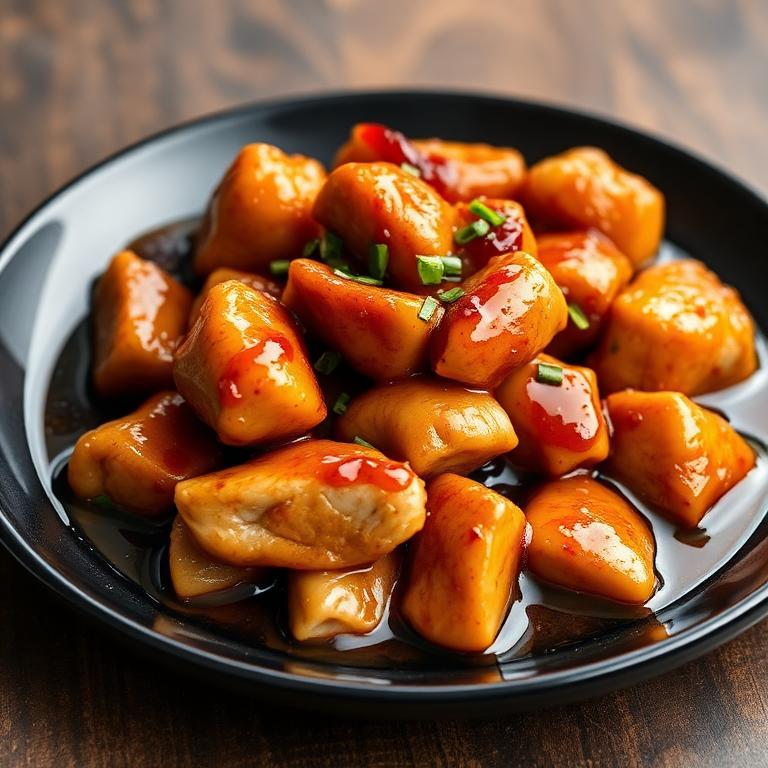 Chicken in Sweet Garlic Sauce