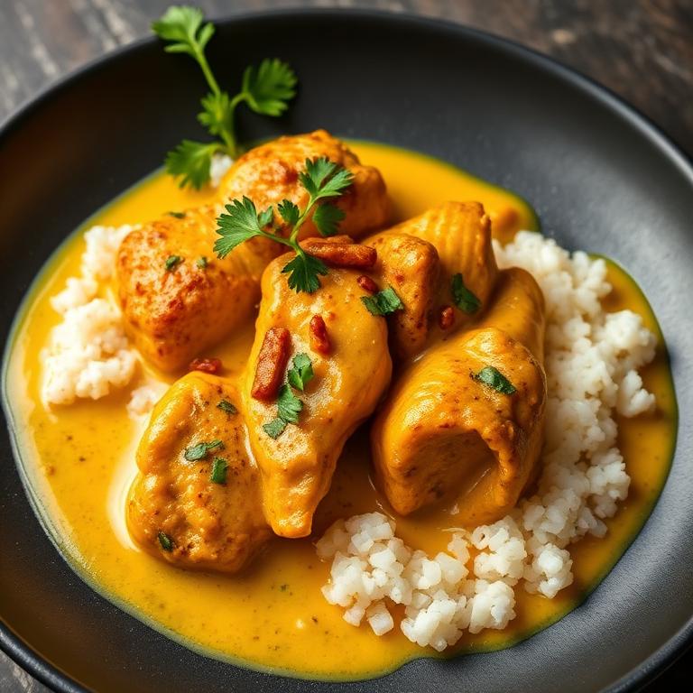 Chicken in Yellow Curry Sauce