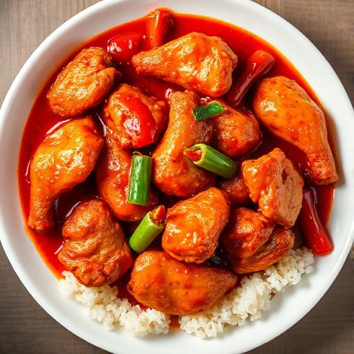 Chilli Chicken Lunch