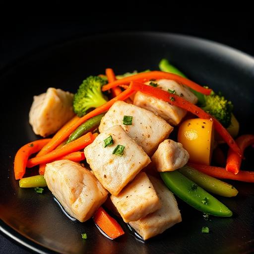Fish with Mixed Vegetables