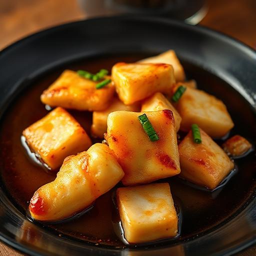 Fish in Sweet Garlic Sauce