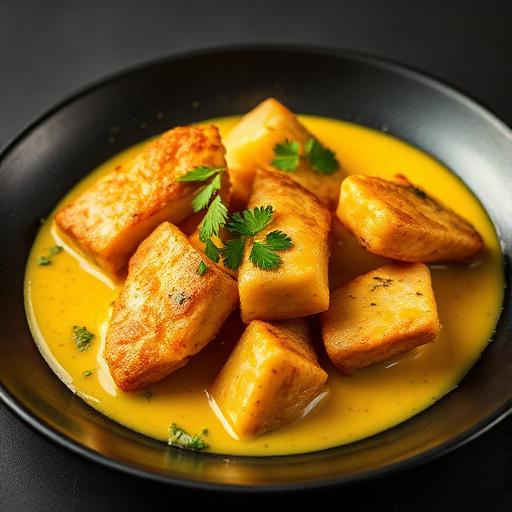 Fish in Yellow Curry Sauce