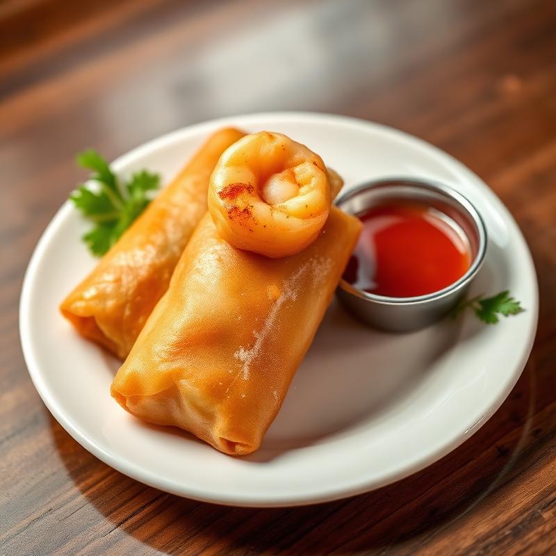 Fried Shrimp Spring Roll