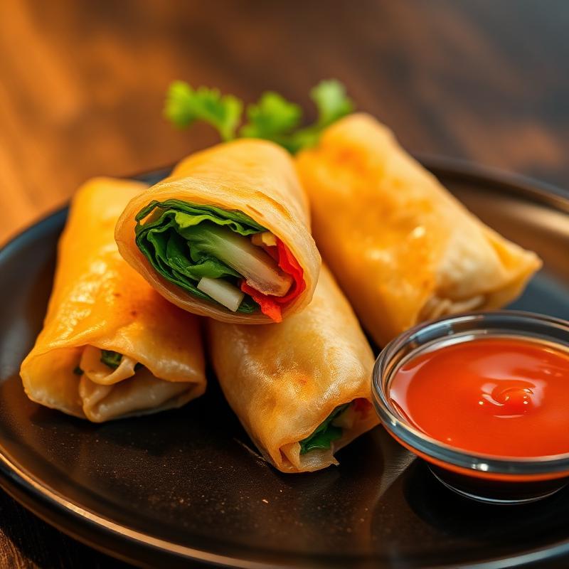 Vegetable Spring Rolls