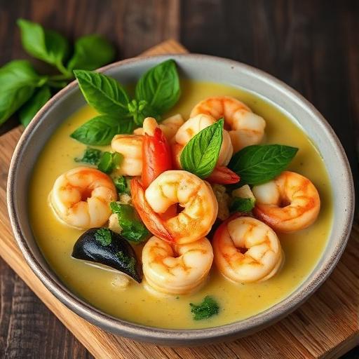 Green Coconut Curry Beef