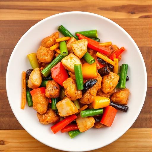 Mixed Vegetables with Chicken