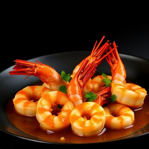 Prawns in Sweet Garlic Sauce