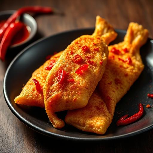 Spicy Deep-Fried Fish Dry