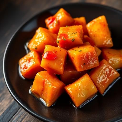 Sweet and Sour Manchurian Fish