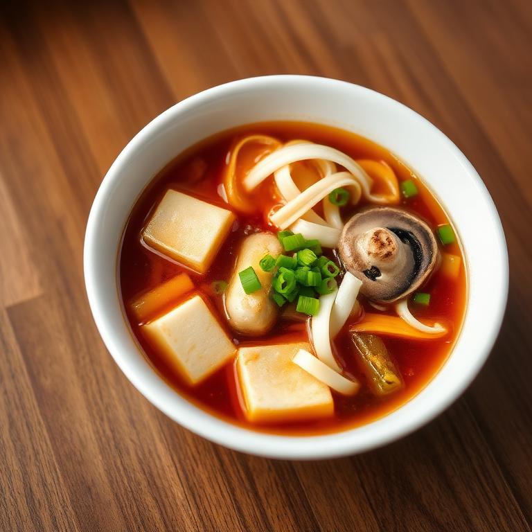 Vegetable Hot and Sour Soup