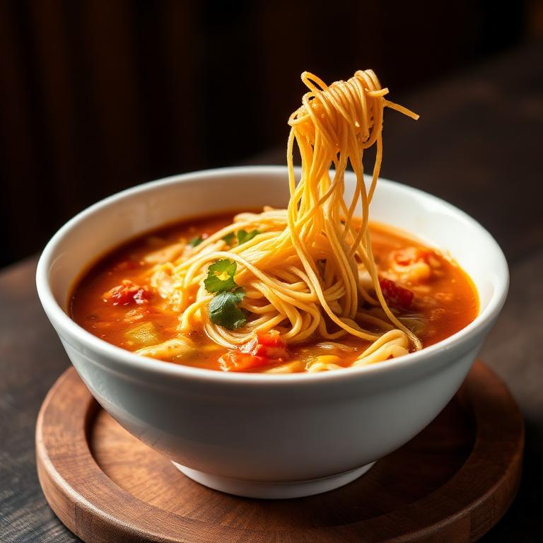 Vegetable Man Chow Soup